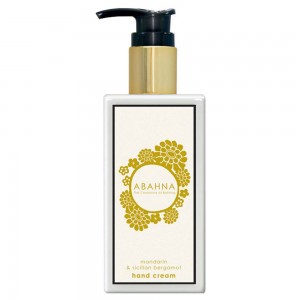 Abahna Mandarin and Sicilian Bergamot Hands Cream