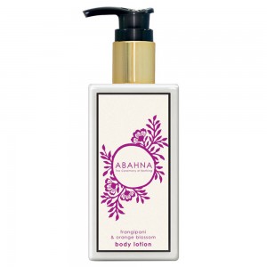 Abahna Frangipani and Orange Blossom Body Lotion