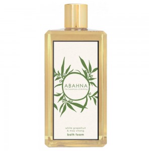 Abahna White Grapefruit and May Chang Luxury Bath Foam Decanter