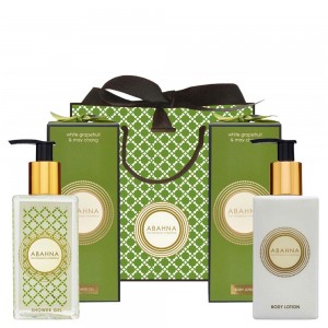 Abahna White Grapefruit and May Chang Shower Gel and Body Lotion Set