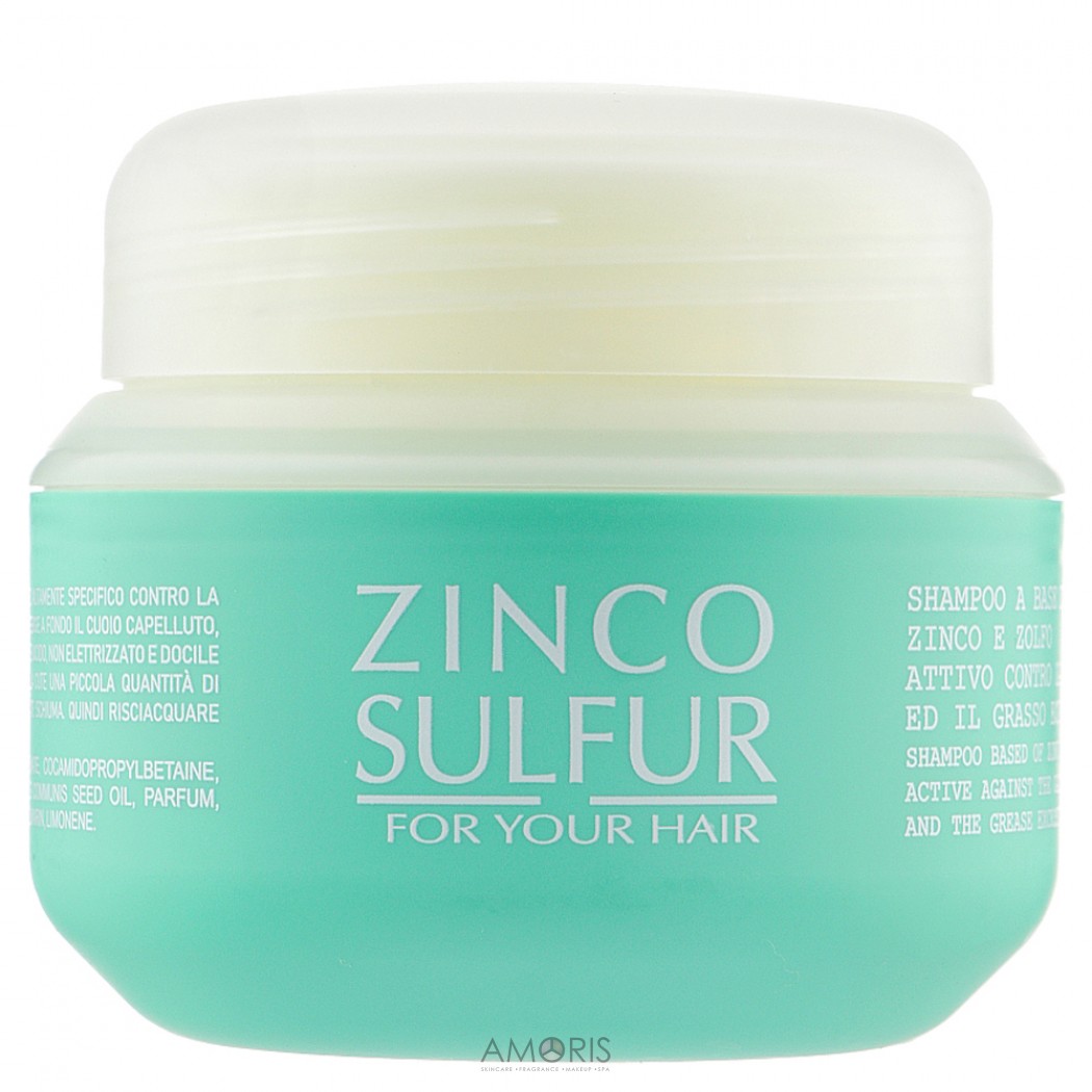 Крем-шампунь з цинком та сіркою