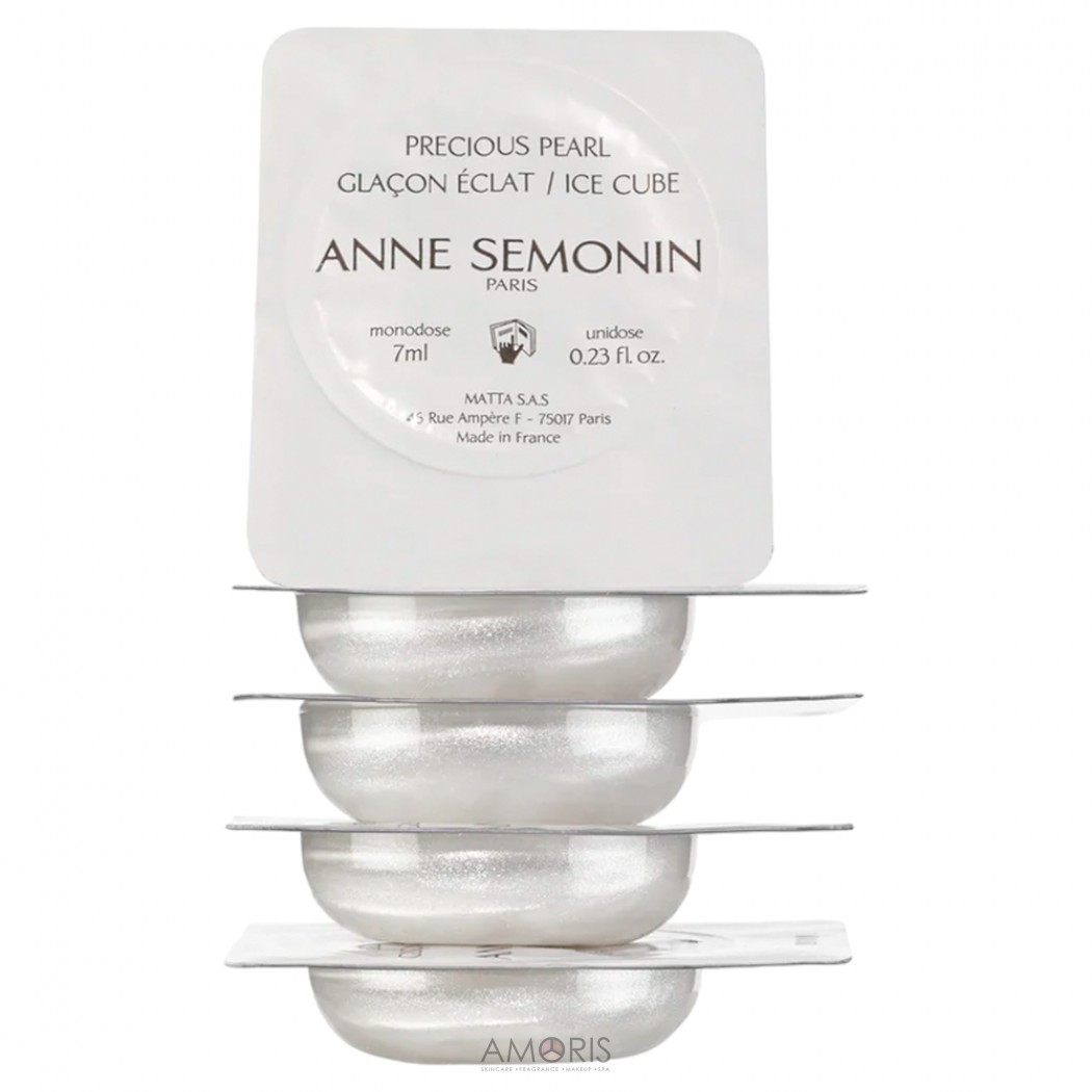 Перлинні кубики льоду для миттєвого тонусу та сяйва шкіри