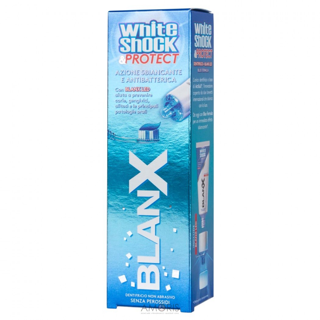 Зубна паста з LED-ковпачком Шокуюча біла