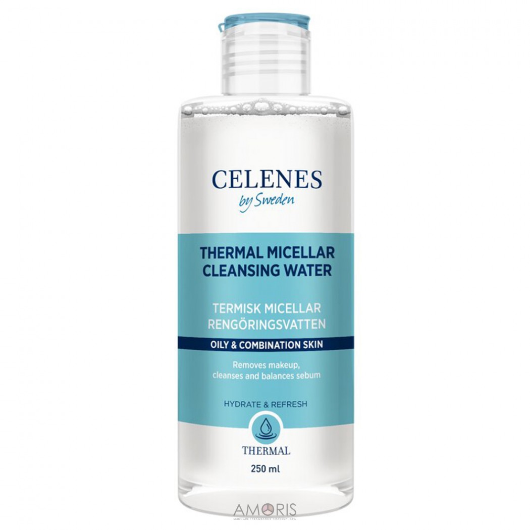 Термальна міцелярна вода для жирної та комбінованої шкіри