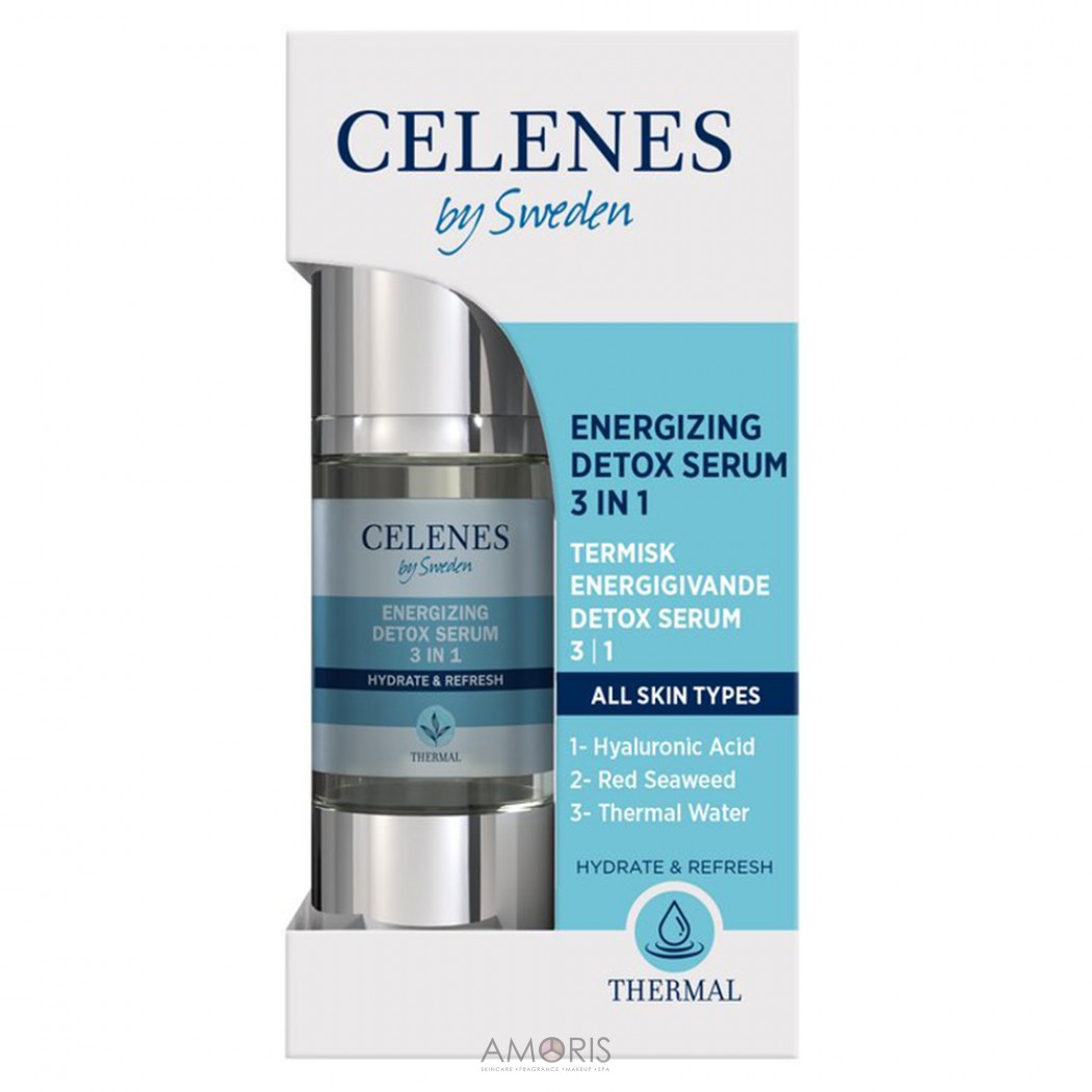 Термальная енергезуюча детокс сироватка 3 в 1