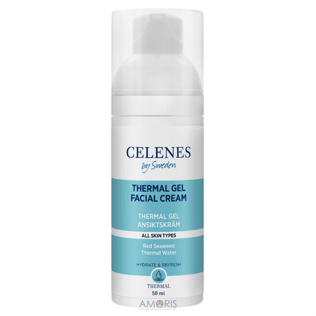 Термальний зволожуючий гель-крем для всіх типів шкіри