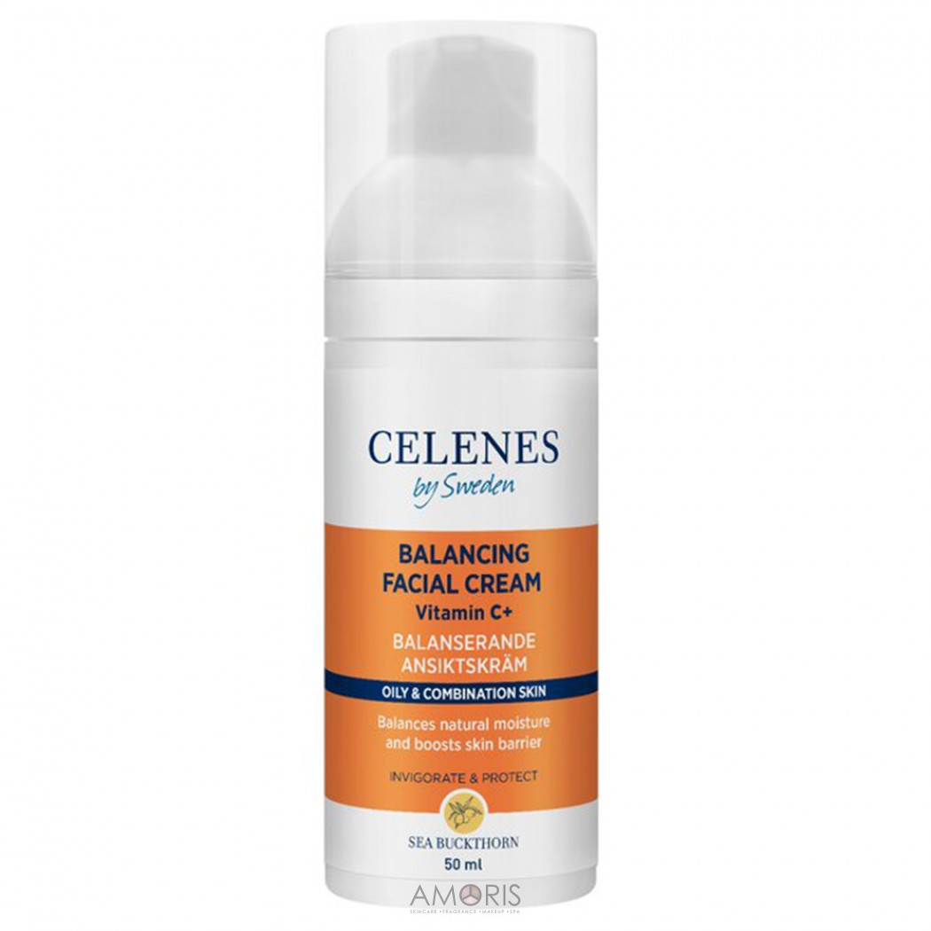 Балансуючий крем з обліпихою для жирної та комбінованої шкіри