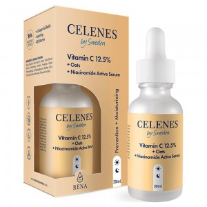 Celenes Vitamin C 12,5% + Oats + Niacinamide Active Serum