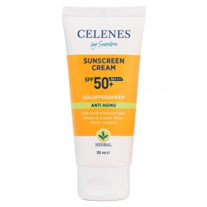 Celenes Sunscreen Cream SPF 50+ Anti Aging
