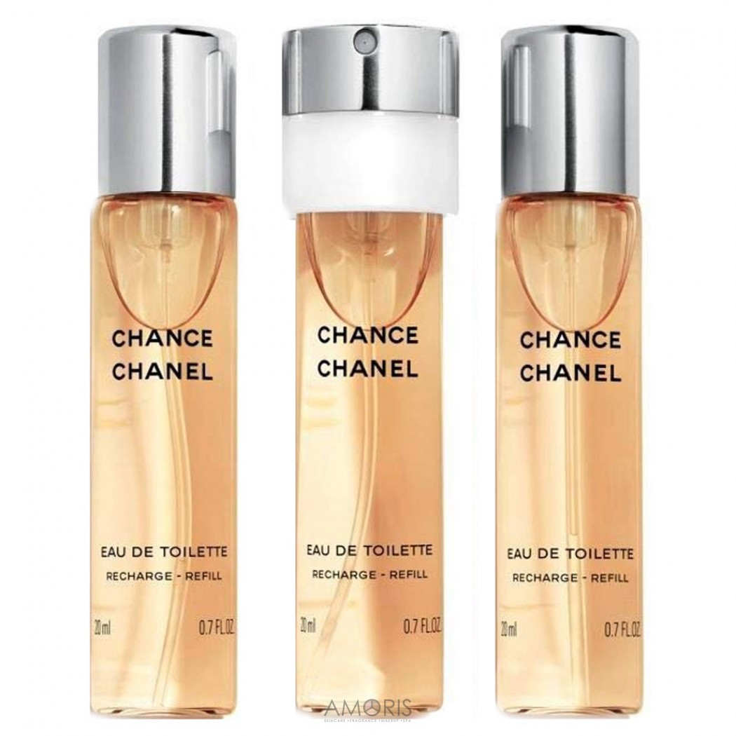 Chanel Chance Eau De Parfum Twist And Spray Refills - Туалетная