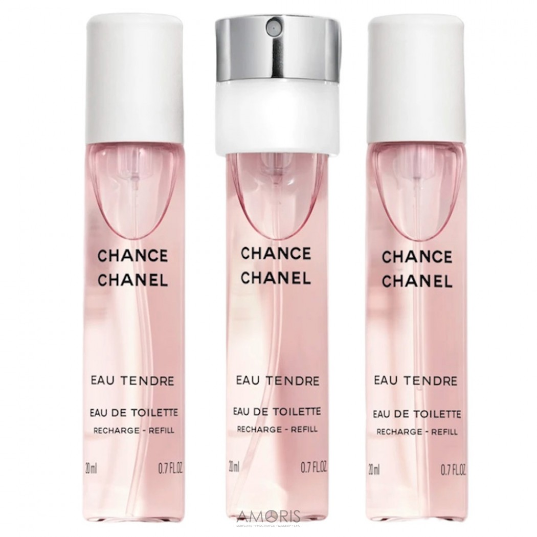 Chanel Chance Eau Tendre Eau De Toilette Twist And Spray Refills