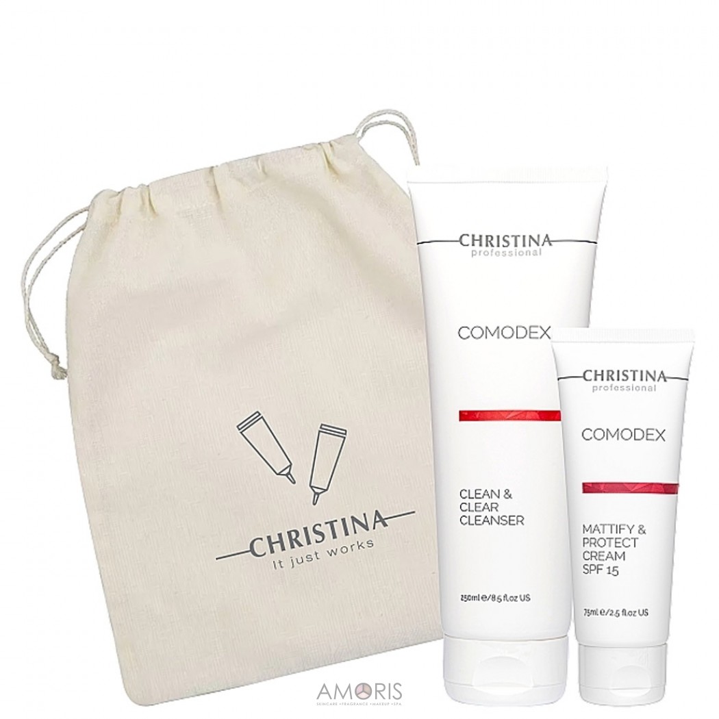 Подарунковий набір "Чиста шкіра" для жирної та проблемної шкіри.