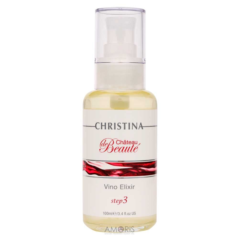 Christina Chateau De Beaute Vino Elixir - Шато де боте масло-эликсир (шаг  3): купить по лучшей цене в Украине - Amoris