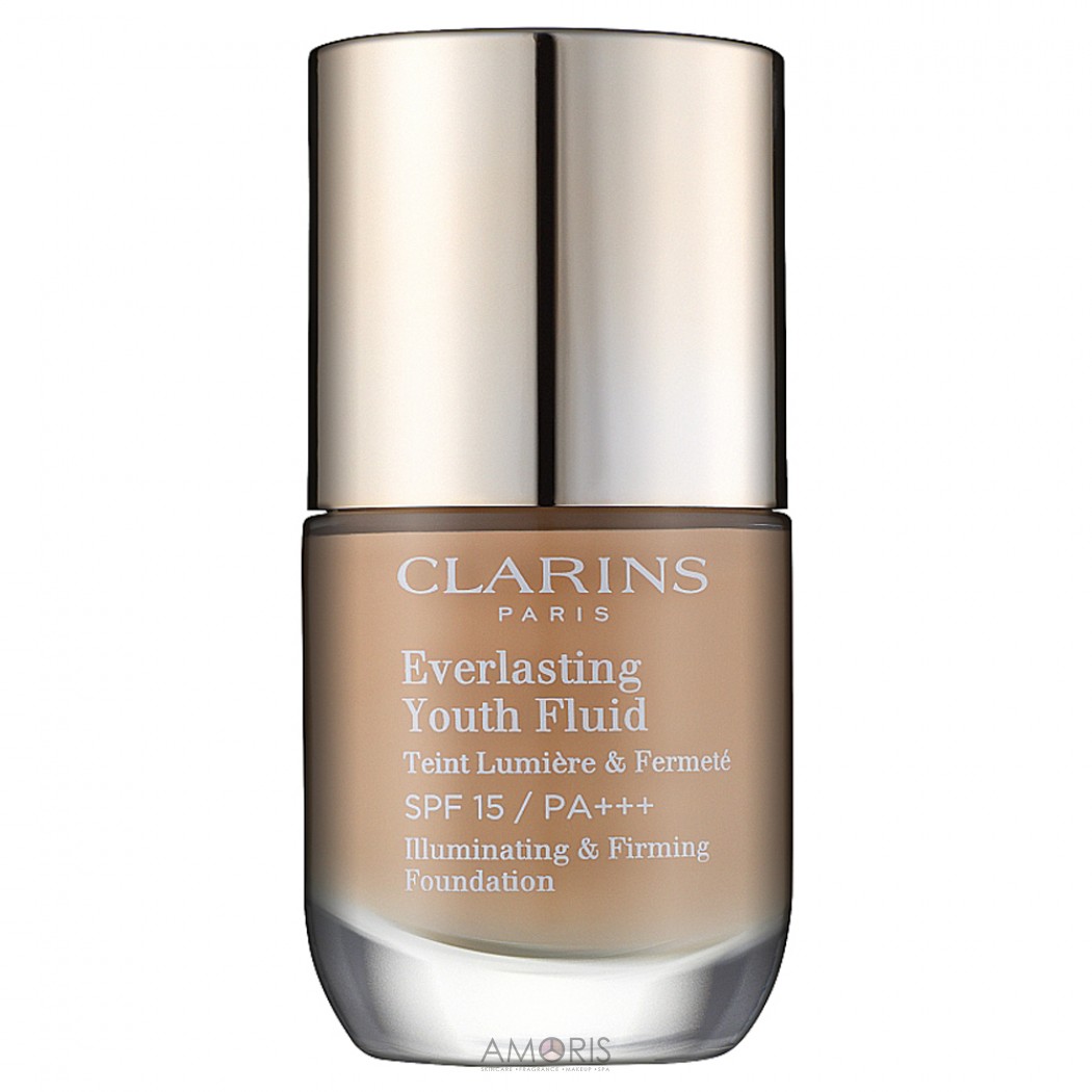 Стійкий тональний флюїд з омолоджуючою дією SPF 15