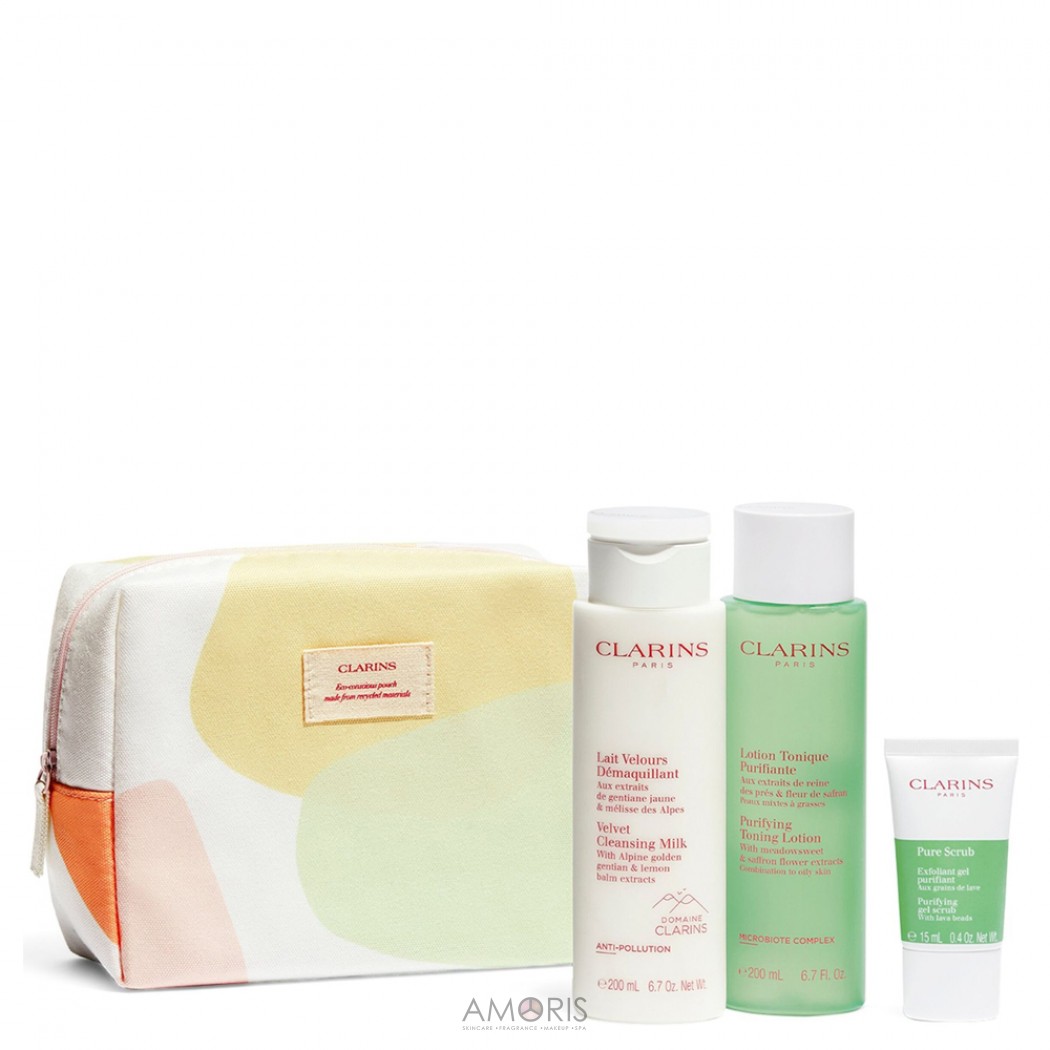 Очищаючий набір для комбінованої та жирної шкіри