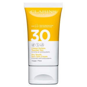 Clarins Creme Solaire Toucher Sec Visage  SPF 30
