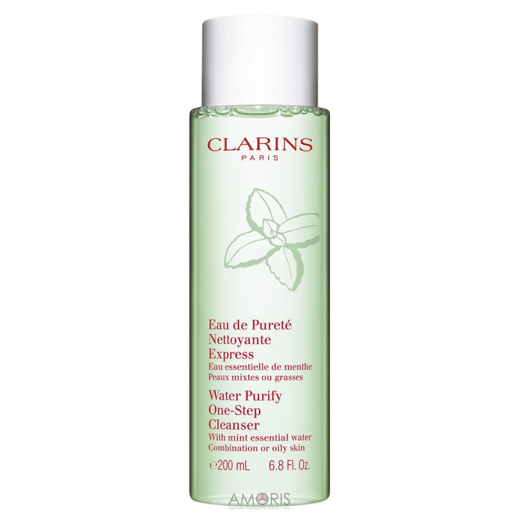 Очищающая вода для комбинированной и жирной кожи с экстрактом мяты