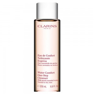 Clarins Water Comfort One-Step Cleanser with Peach Essential Water