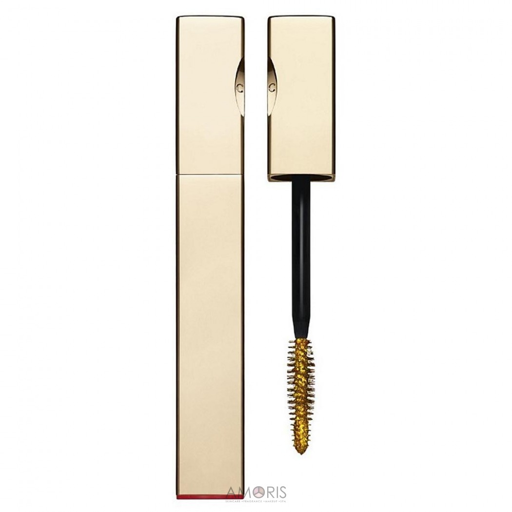 Топовое покрытие для ресниц с золотым эффектом