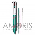 Четырехцветная ручка-подводка для глаз и губ