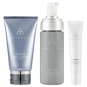 Cosmedix 3-Step Acne Skincare Bundle Set