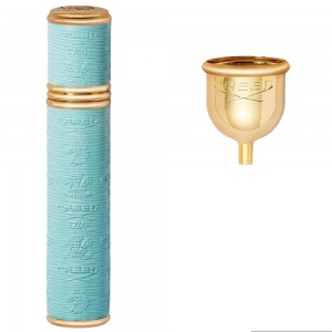 Creed Turquoise With Gold Trim Pocket Atomizer
