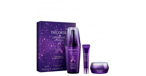 Decorte Liposome Advanced Repair Serum Purple Ribbon Set 2024