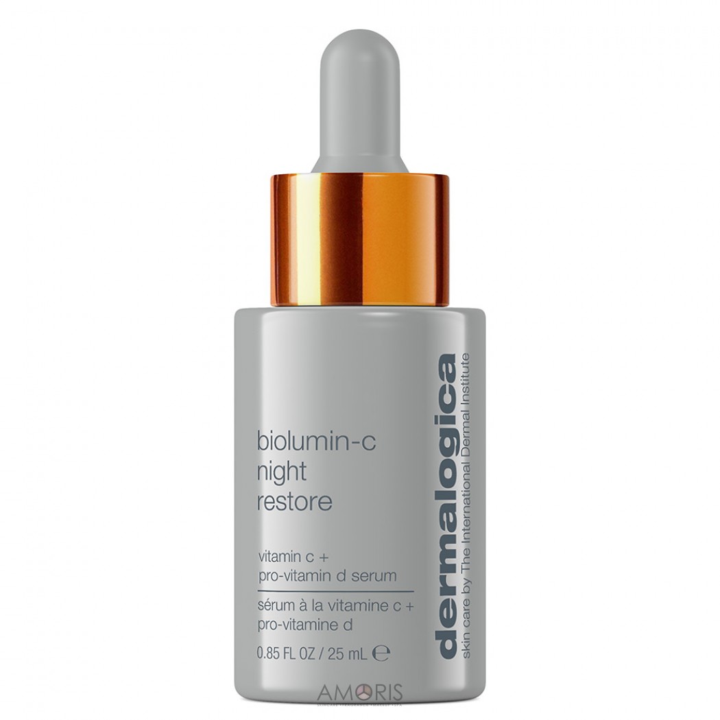 Нічна відновлююча сироватка з вітаміном С