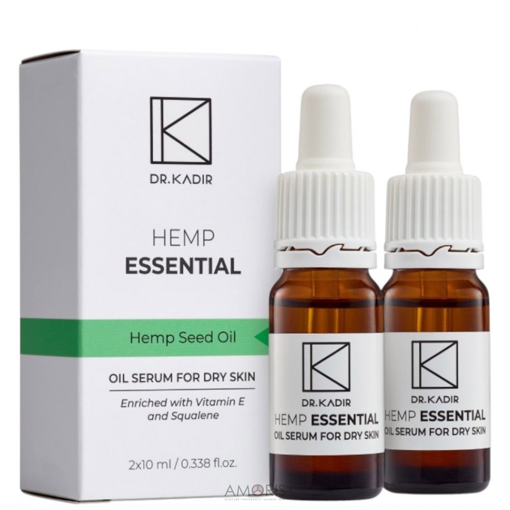 Масло-сыворотка с экстрактом каннабиса для сухой кожи