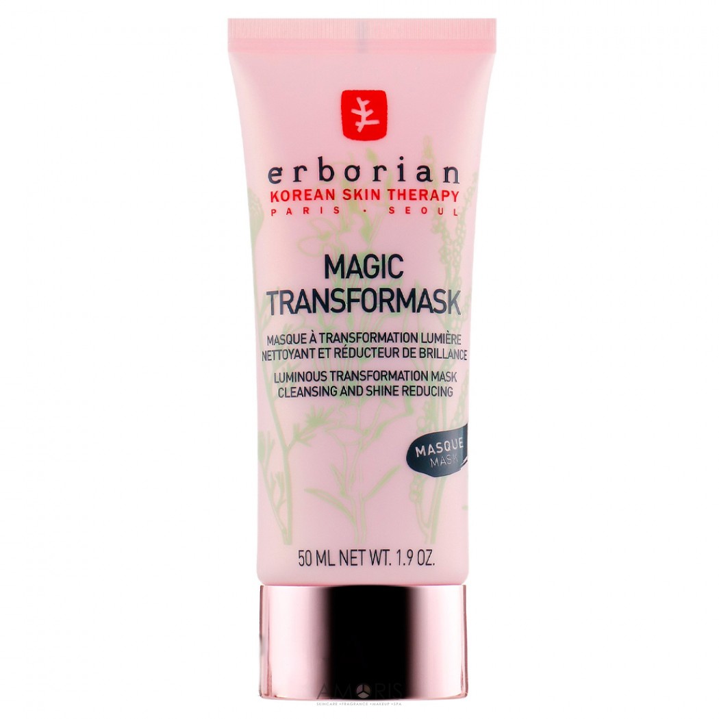 Маска-трансформер для очищення шкіри обличчя