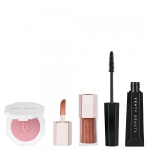 Fenty Beauty Fenty Fam Faves 3-Piece Eye, Lip + Highlighter Set