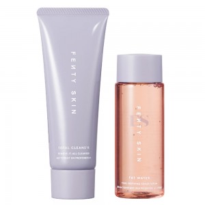Fenty Skin The Daily Duo Mini Cleanser And Toner Serum Duo Set