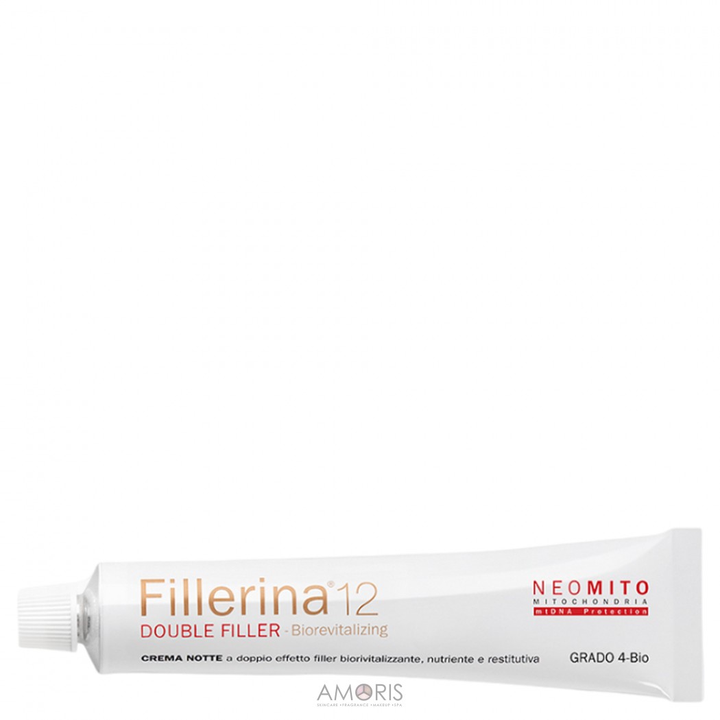 Нічний крем з подвійним ефектом філлера та біоревіталізації