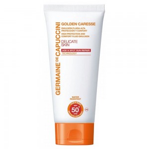 Germaine De Capuccini Golden Caresse High Protection and Comfort Fluid Emulsion SPF50