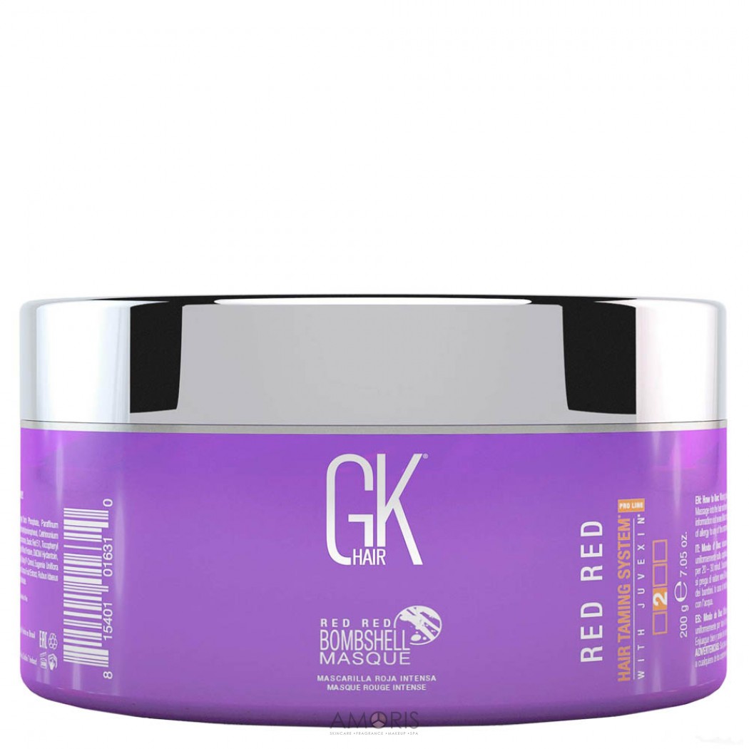 Маска для окрашенных волос с красным оттенком