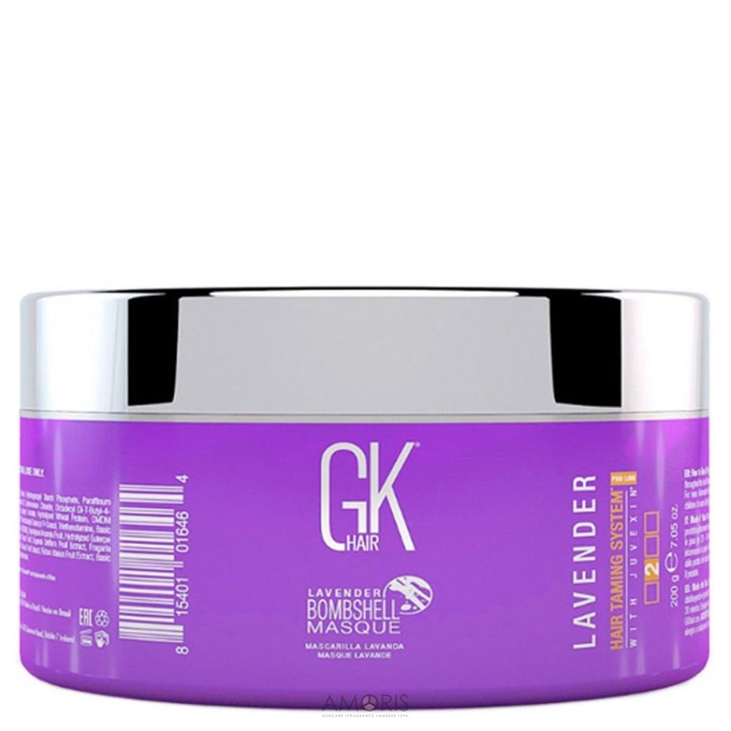Маска для фарбованого волосся з лавандовим відтінком