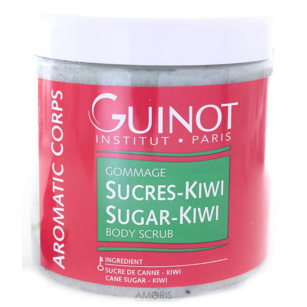 Скраб с гранулами тростникового сахара и киви