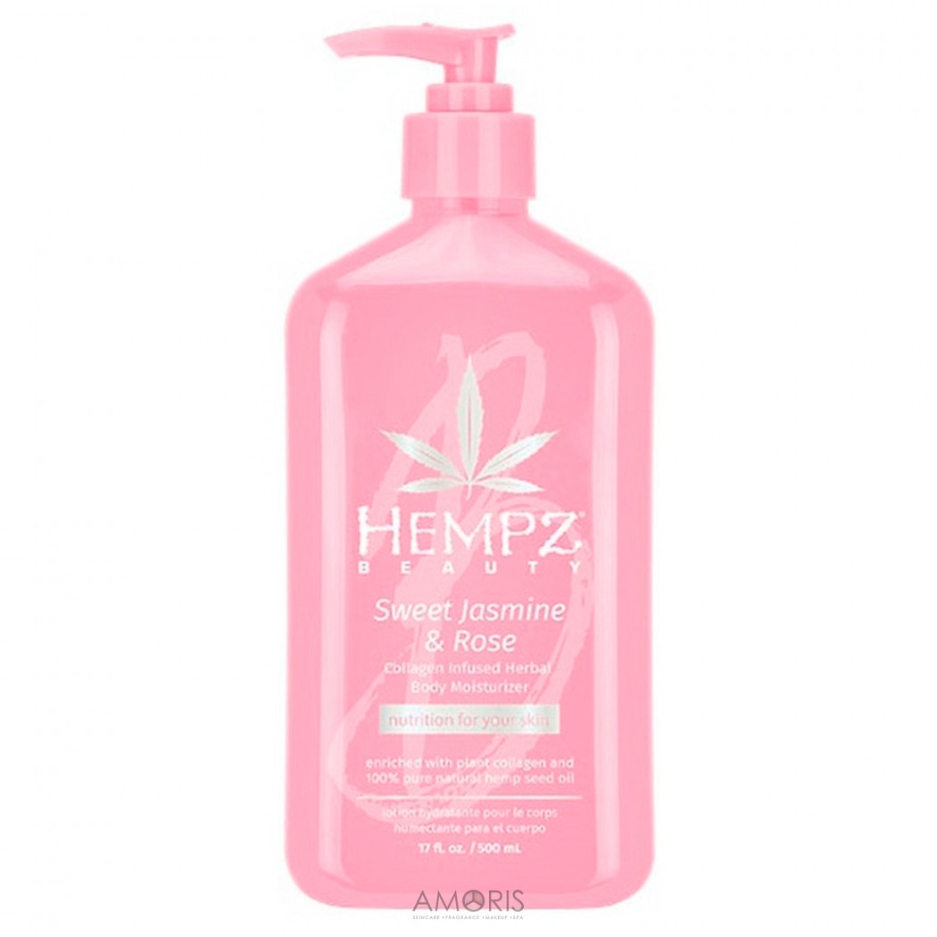 Молочко для тела жасмин и роза с коллагеном