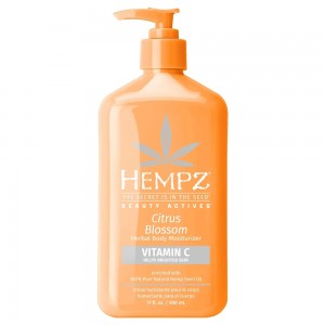 Hempz Citrus Blossom Herbal Body Moisturizer with Brightening Vitamin C