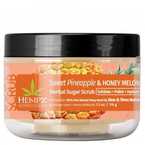 Hempz Sweet Pineapple and Honey Melon Herbal Sugar Scrub