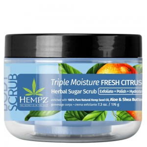 Hempz Triple Moisture Fresh Citrus Herbal Sugar Scrub
