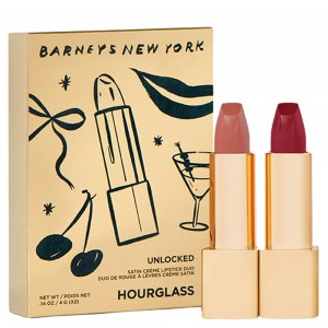Hourglass & Barneys New York Unlocked Satin Creme Lipstick  Duo