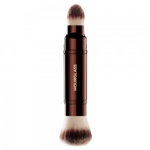 Hourglass Retractable Double-Ended Complexion Brush