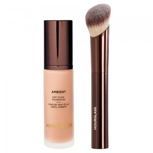 Hourglass Ambient Soft Glow Foundation + Brush