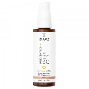 IMAGE  Skincare Prevention+ Sun Serum Tinted SPF 30
