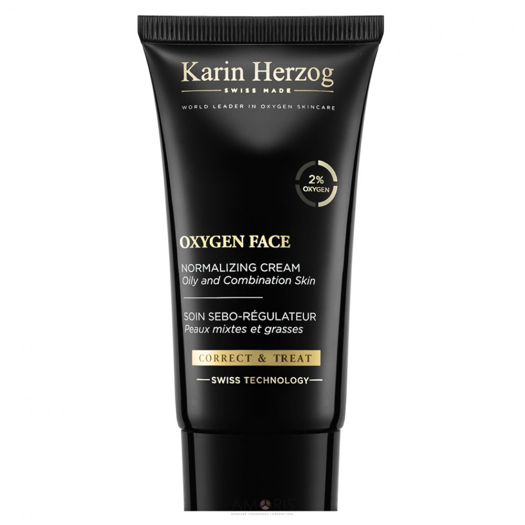 Кисневий крем для комбінованої та проблемної шкіри обличчя