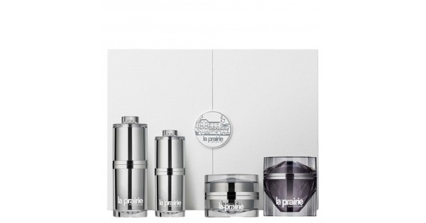 La Prairie Limited Edition Ultimate Platinum Miniatures Ritual Set