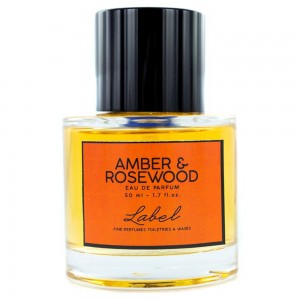 Label Amber & Rosewood