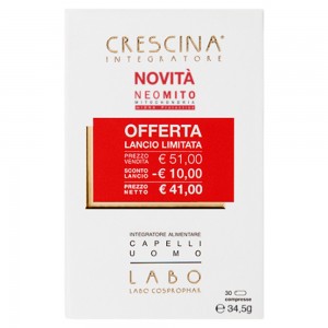 Labo Cosprophar Crescina Integratore Capelli Neo-Mito Man
