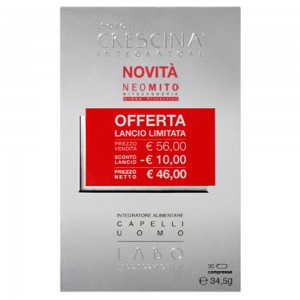 Labo Cosprophar Crescina Integratore Capelli Isofol Neo-Mito Man